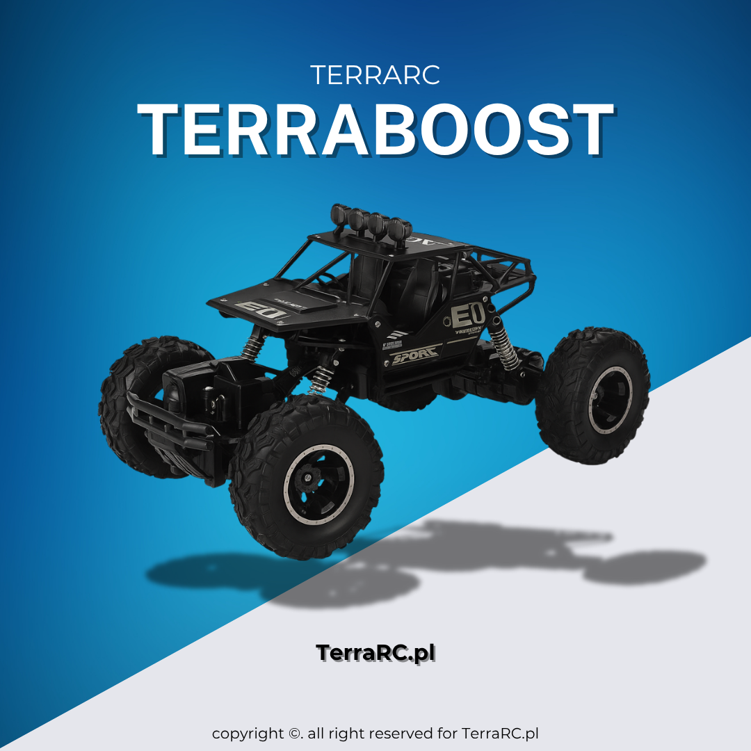 TerraRC - TerraBoost - 4x4 SAMOCHÓD TERENOWY - STEROWANY NA PILOT